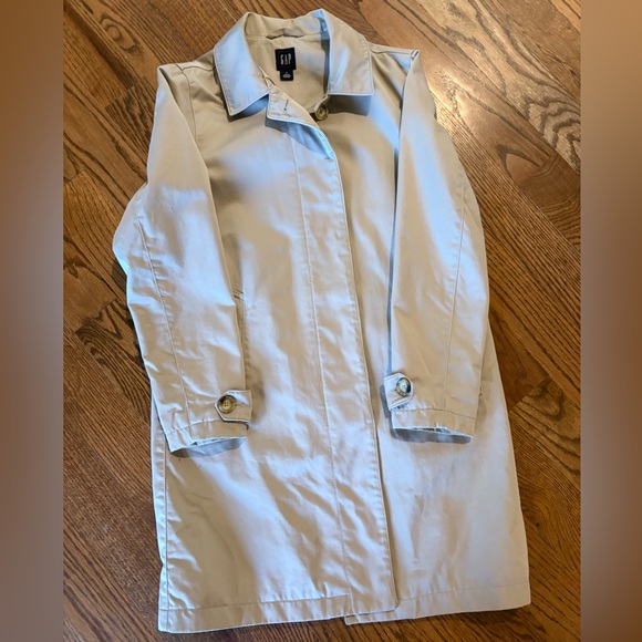GAP Women's Classic Tan Trench Coat - Picture 4 of 6